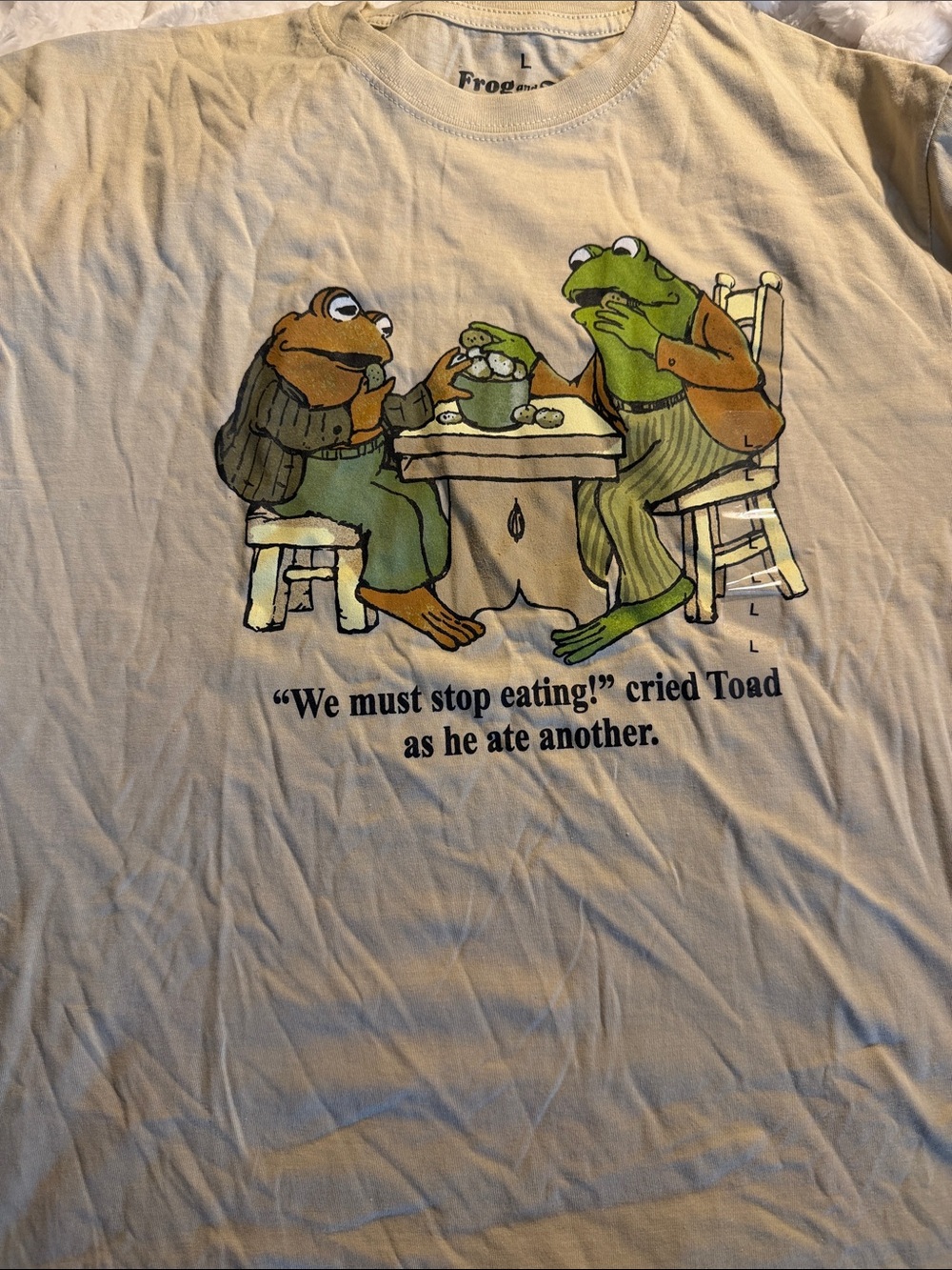 Frog and Toad Graphic Tee - Cream